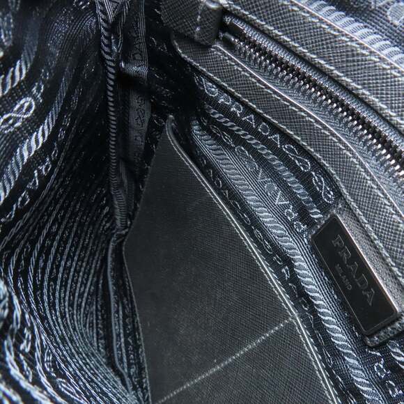 Prada quilted shoulder bag in nylon for women